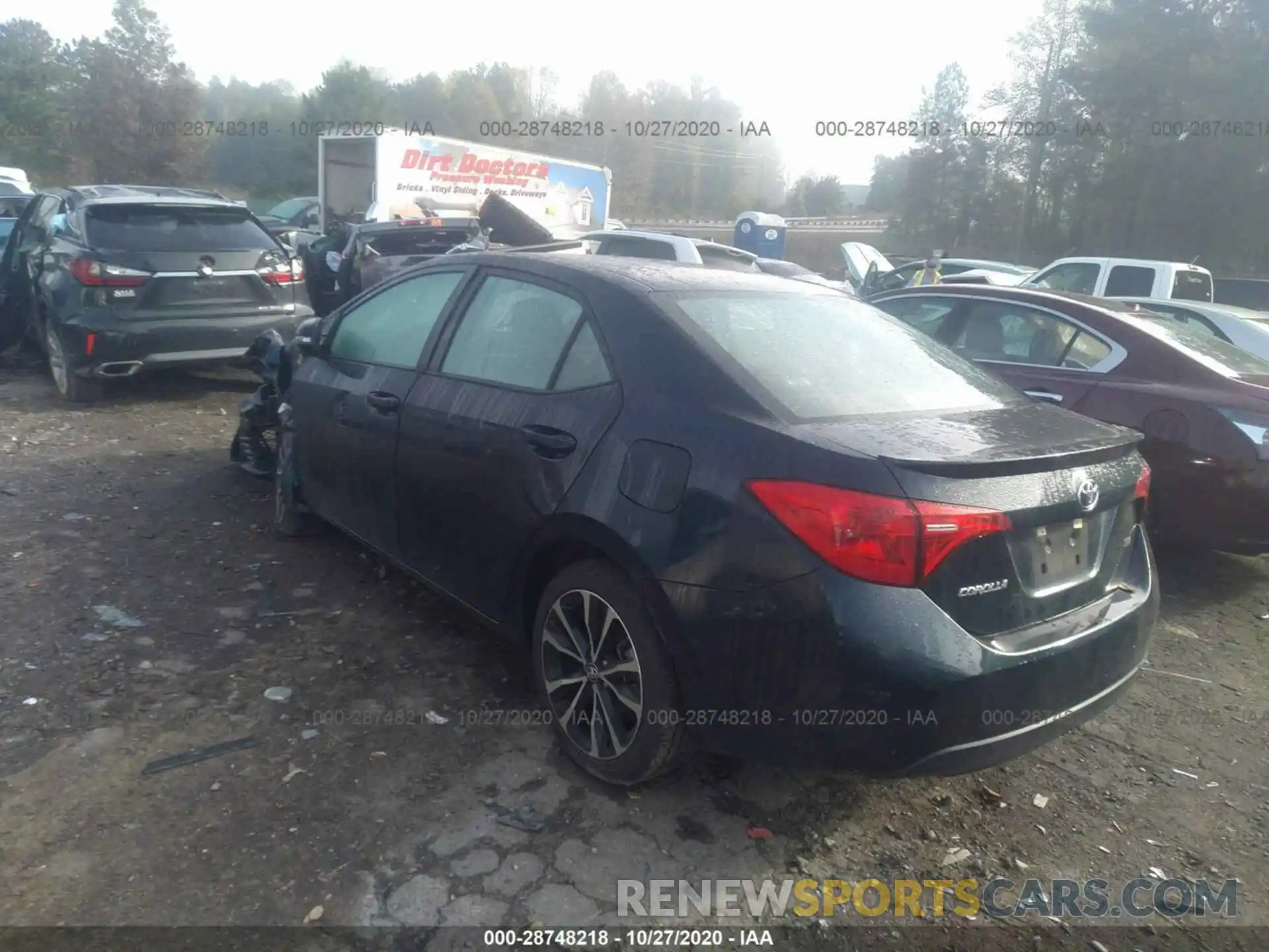 3 Photograph of a damaged car 5YFBURHE9KP862904 TOYOTA COROLLA 2019