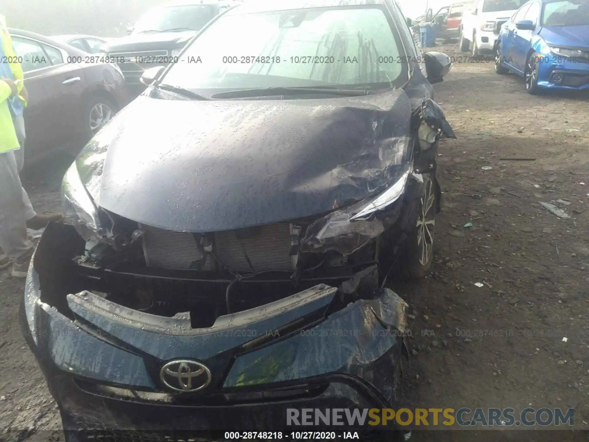 6 Photograph of a damaged car 5YFBURHE9KP862904 TOYOTA COROLLA 2019