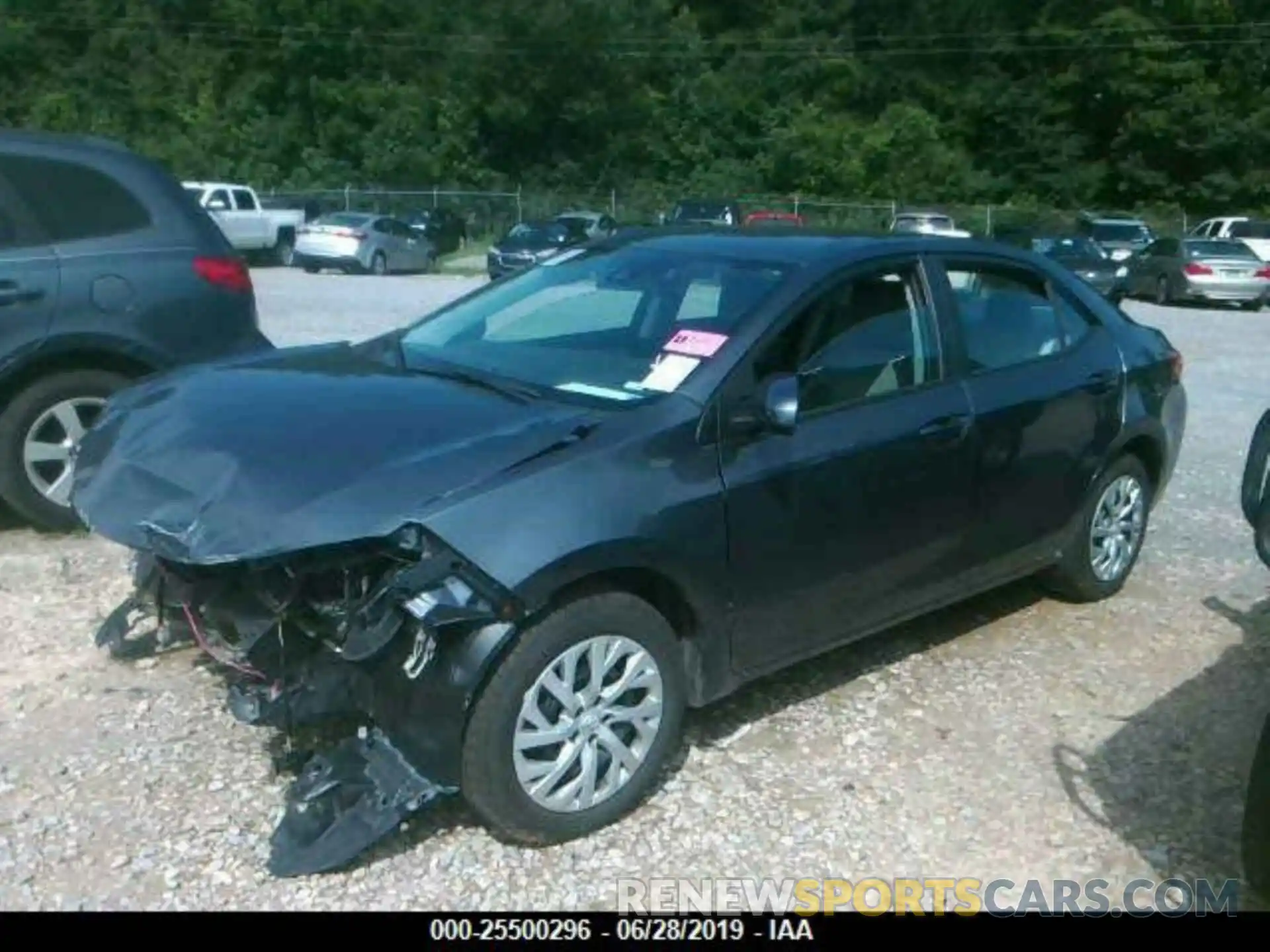 1 Photograph of a damaged car 5YFBURHE9KP863292 TOYOTA COROLLA 2019