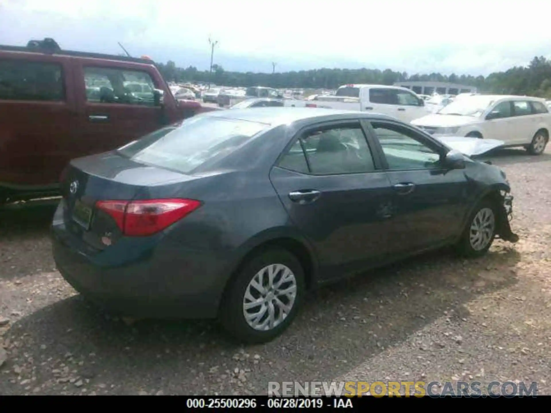 2 Photograph of a damaged car 5YFBURHE9KP863292 TOYOTA COROLLA 2019