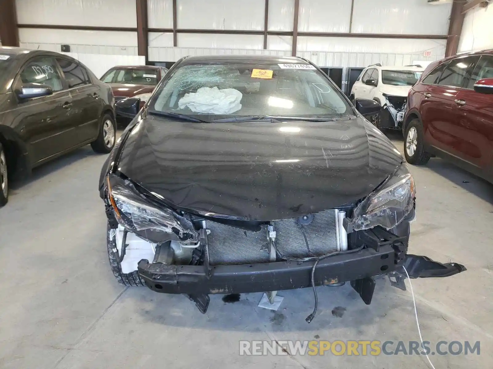 9 Photograph of a damaged car 5YFBURHE9KP864121 TOYOTA COROLLA 2019