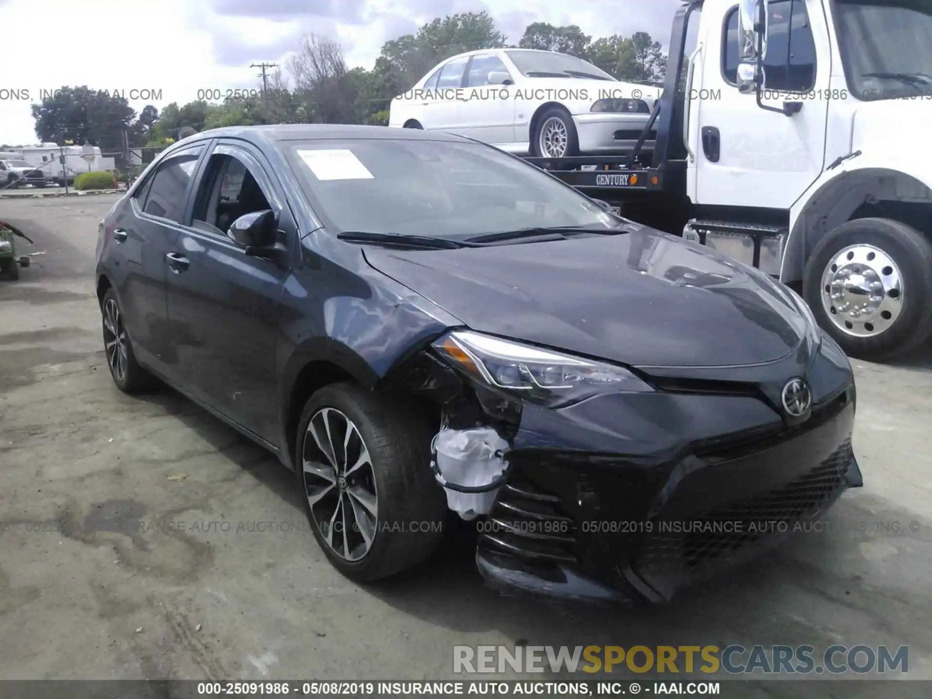 1 Photograph of a damaged car 5YFBURHE9KP864278 TOYOTA COROLLA 2019