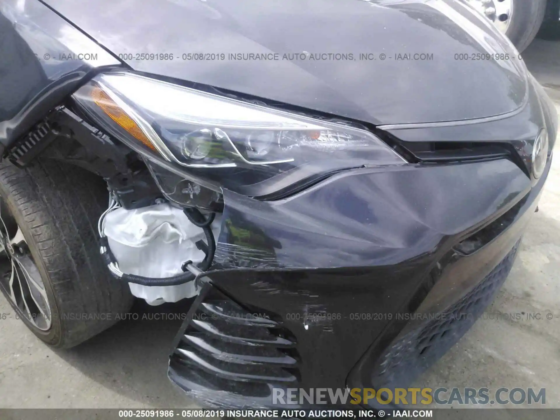 6 Photograph of a damaged car 5YFBURHE9KP864278 TOYOTA COROLLA 2019