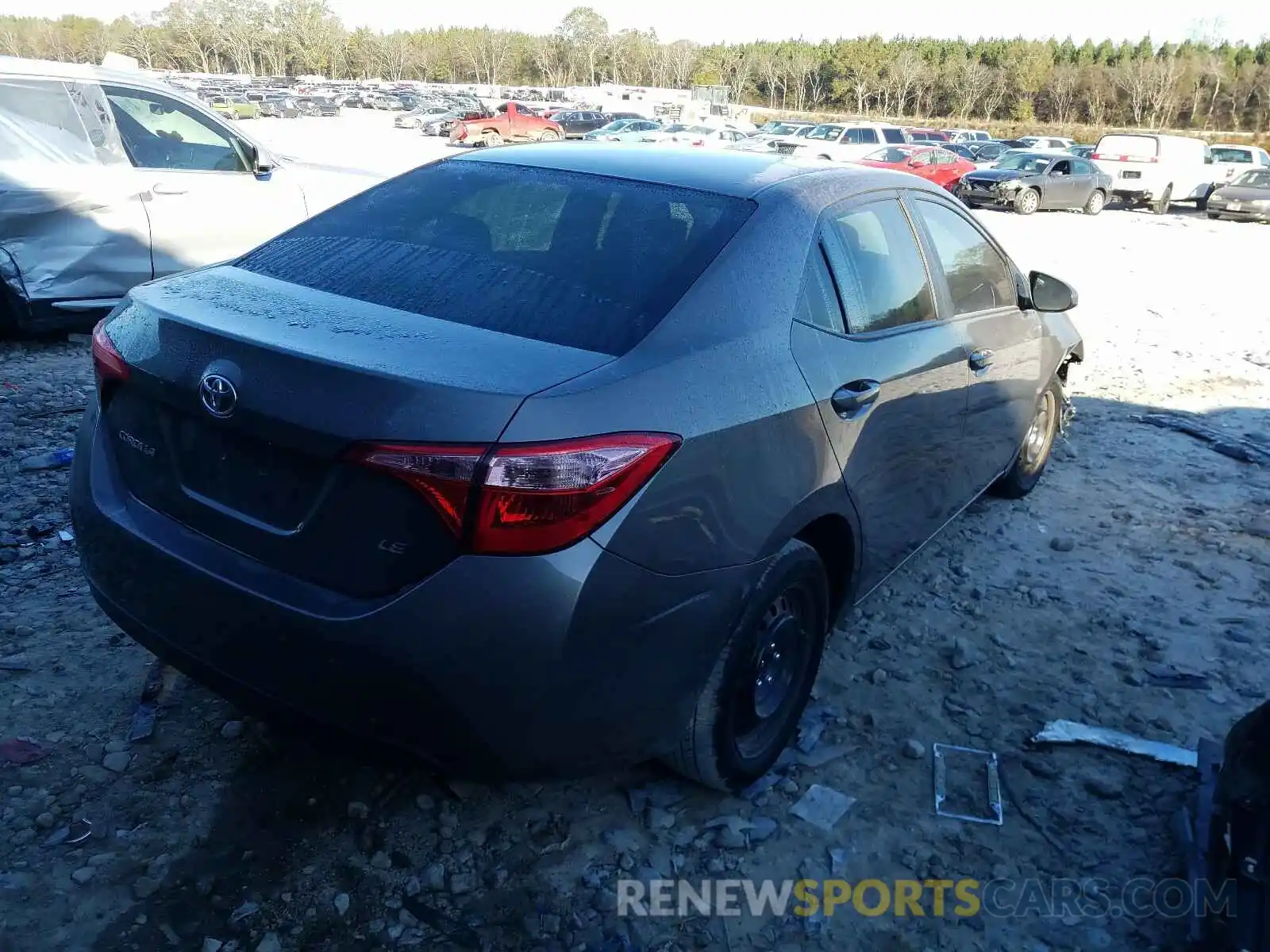 4 Photograph of a damaged car 5YFBURHE9KP865074 TOYOTA COROLLA 2019