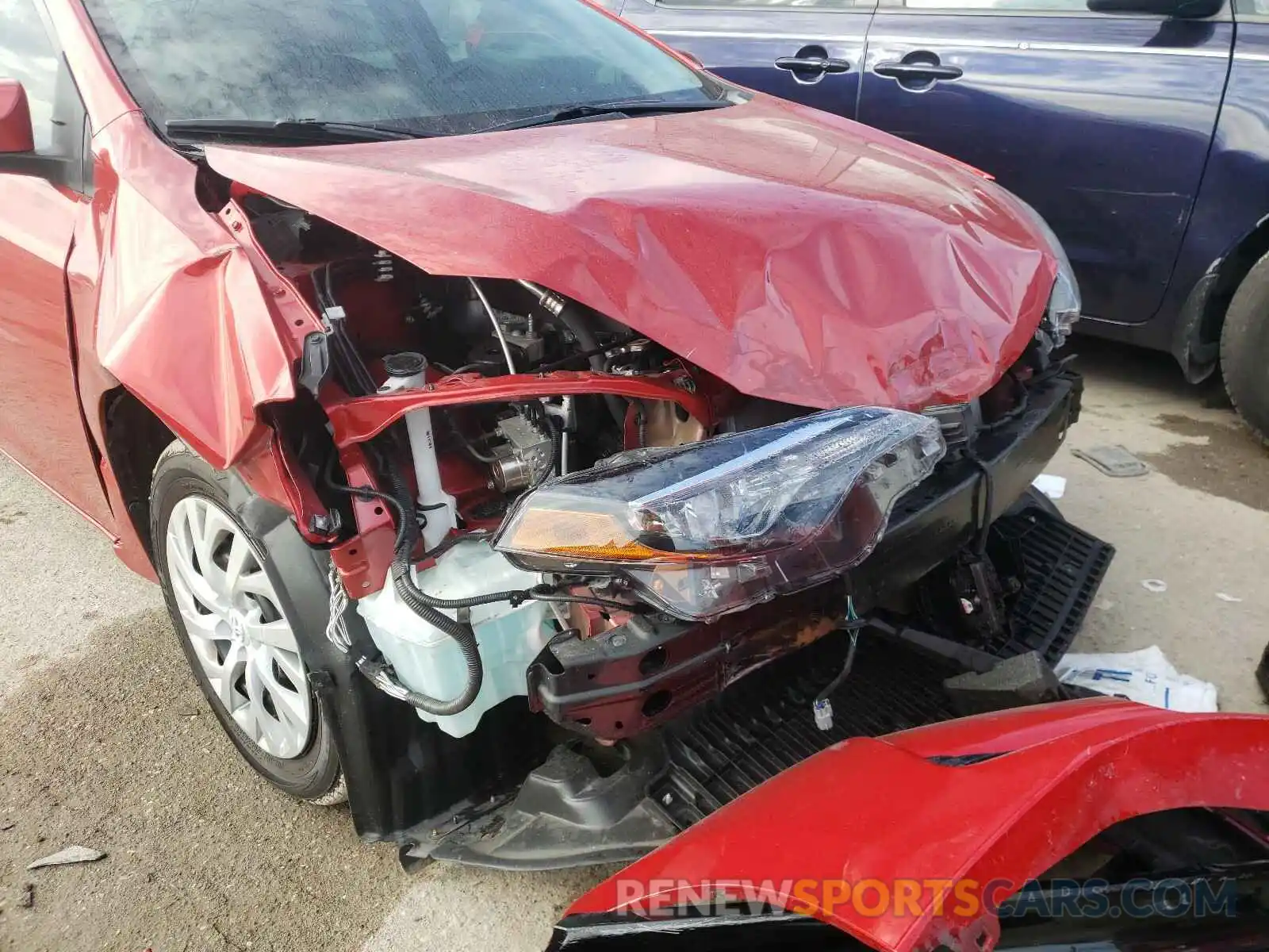 9 Photograph of a damaged car 5YFBURHE9KP865219 TOYOTA COROLLA 2019