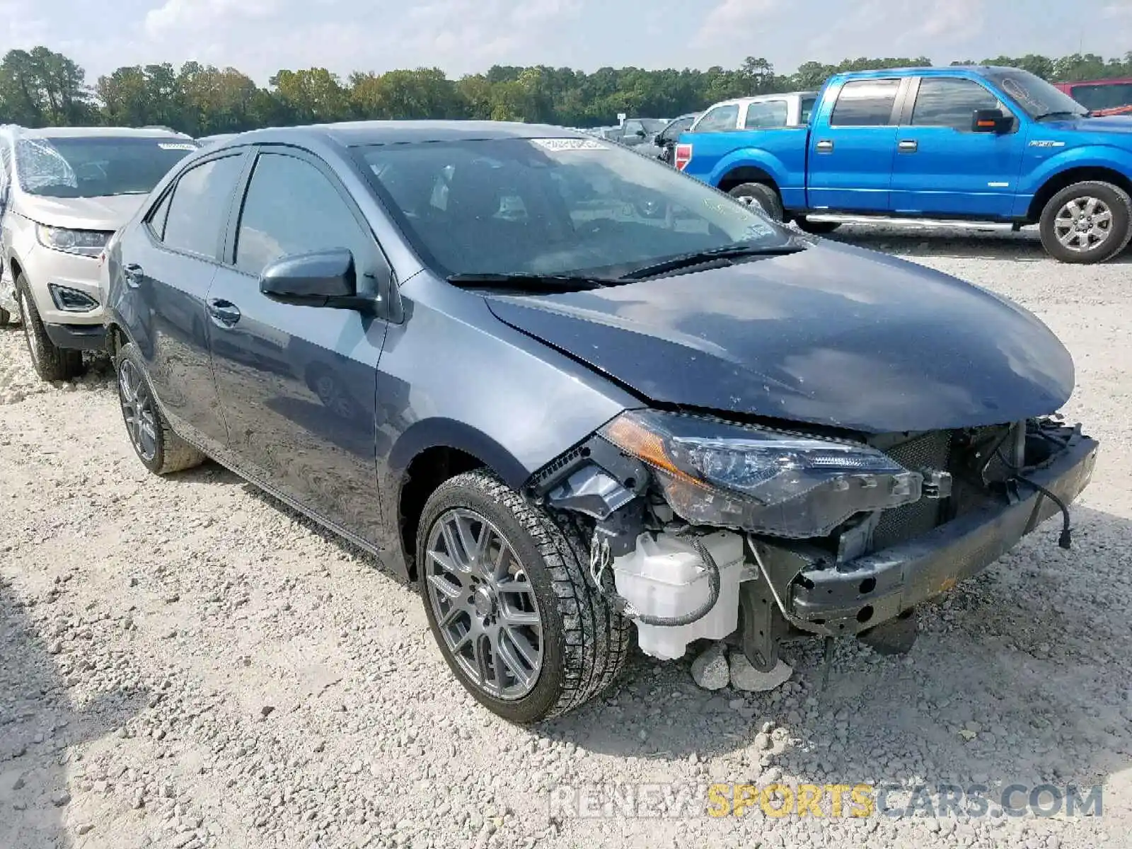 1 Photograph of a damaged car 5YFBURHE9KP865561 TOYOTA COROLLA 2019