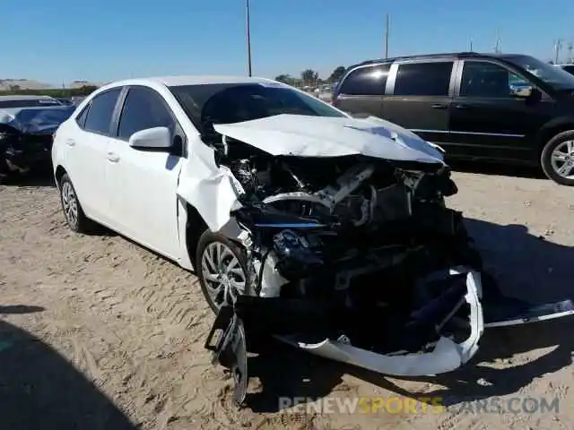 1 Photograph of a damaged car 5YFBURHE9KP867696 TOYOTA COROLLA 2019