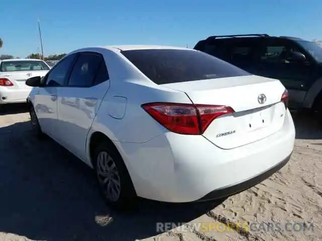 3 Photograph of a damaged car 5YFBURHE9KP867696 TOYOTA COROLLA 2019