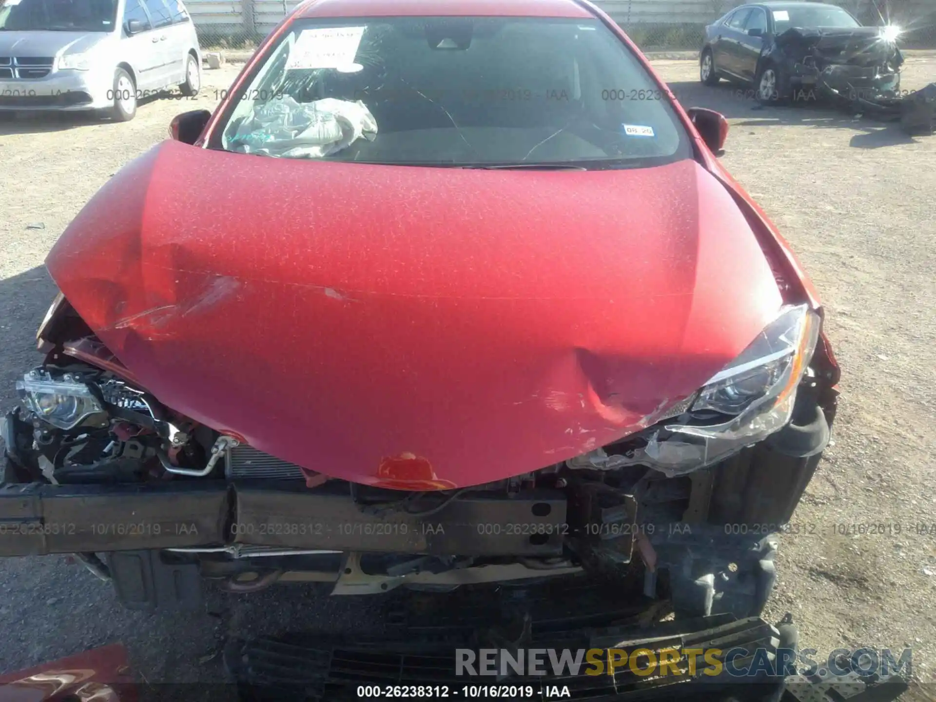 6 Photograph of a damaged car 5YFBURHE9KP868038 TOYOTA COROLLA 2019