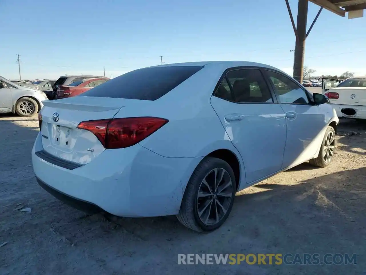 3 Photograph of a damaged car 5YFBURHE9KP868167 TOYOTA COROLLA 2019