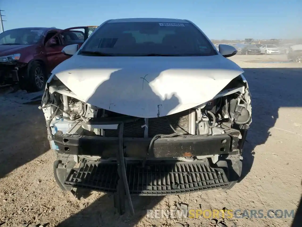 5 Photograph of a damaged car 5YFBURHE9KP868167 TOYOTA COROLLA 2019