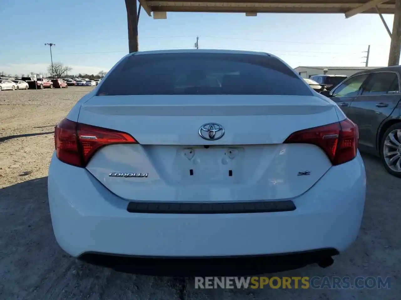 6 Photograph of a damaged car 5YFBURHE9KP868167 TOYOTA COROLLA 2019