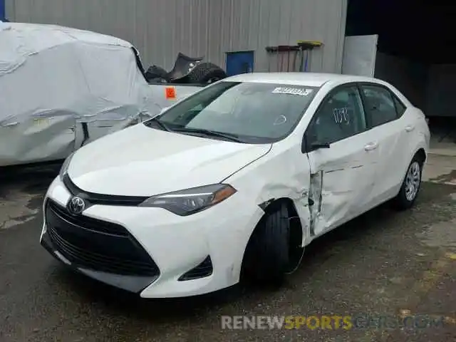 2 Photograph of a damaged car 5YFBURHE9KP868377 TOYOTA COROLLA 2019