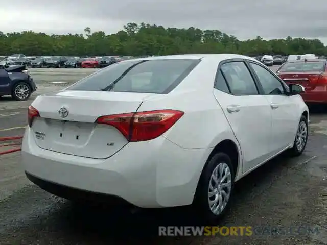 4 Photograph of a damaged car 5YFBURHE9KP868377 TOYOTA COROLLA 2019