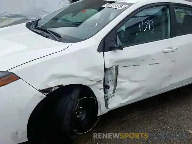 9 Photograph of a damaged car 5YFBURHE9KP868377 TOYOTA COROLLA 2019