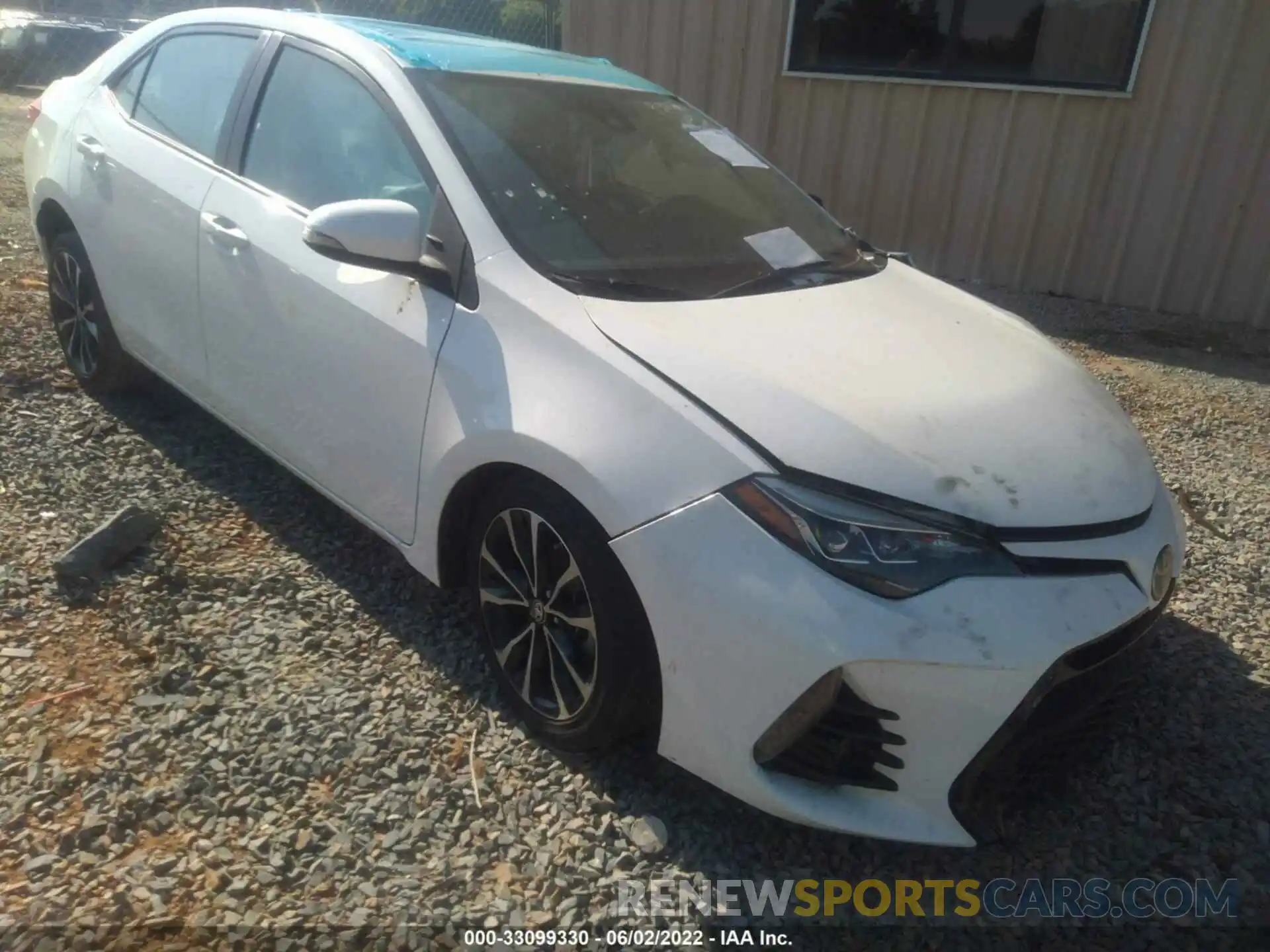 1 Photograph of a damaged car 5YFBURHE9KP868508 TOYOTA COROLLA 2019