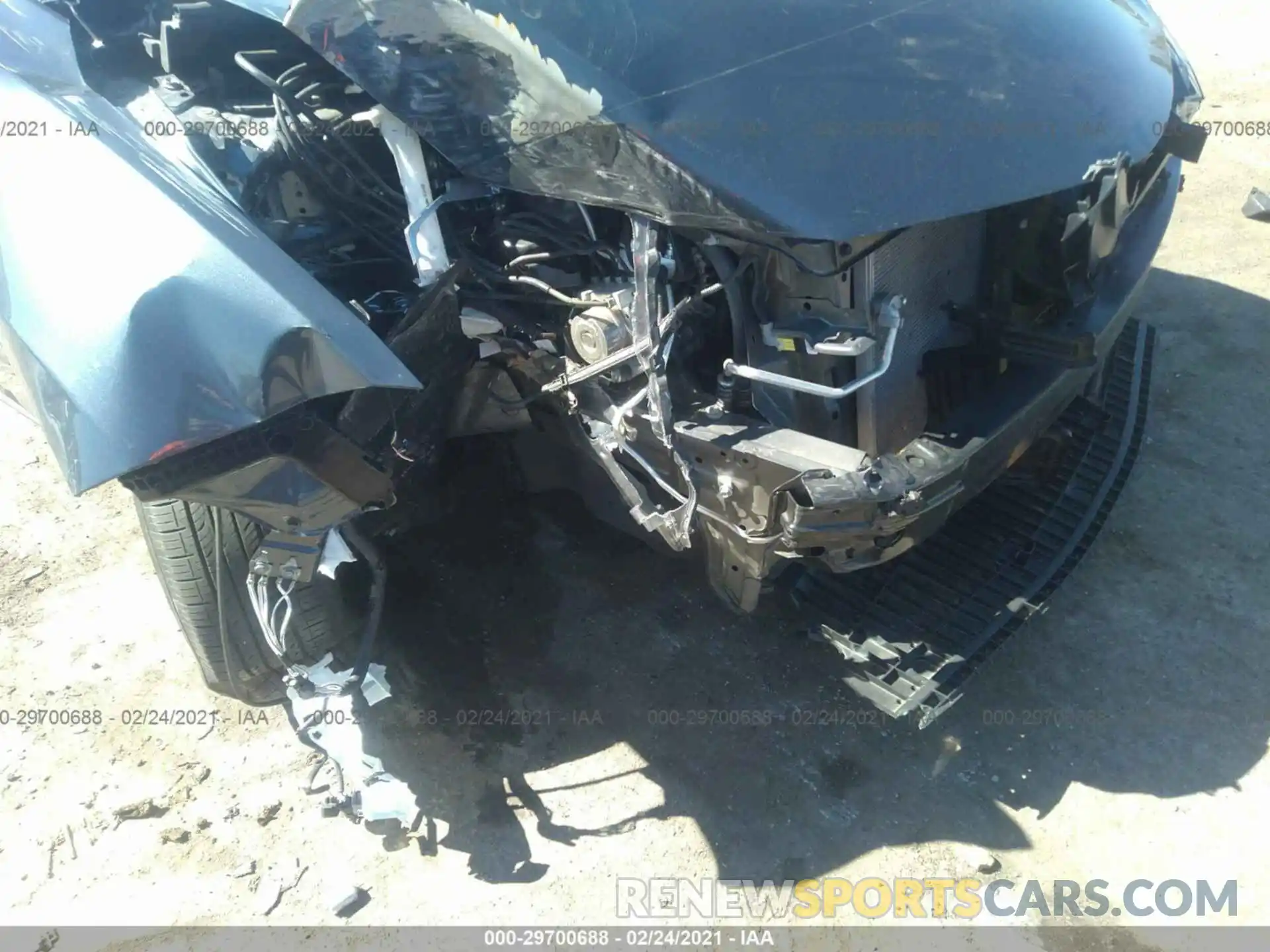 6 Photograph of a damaged car 5YFBURHE9KP868573 TOYOTA COROLLA 2019