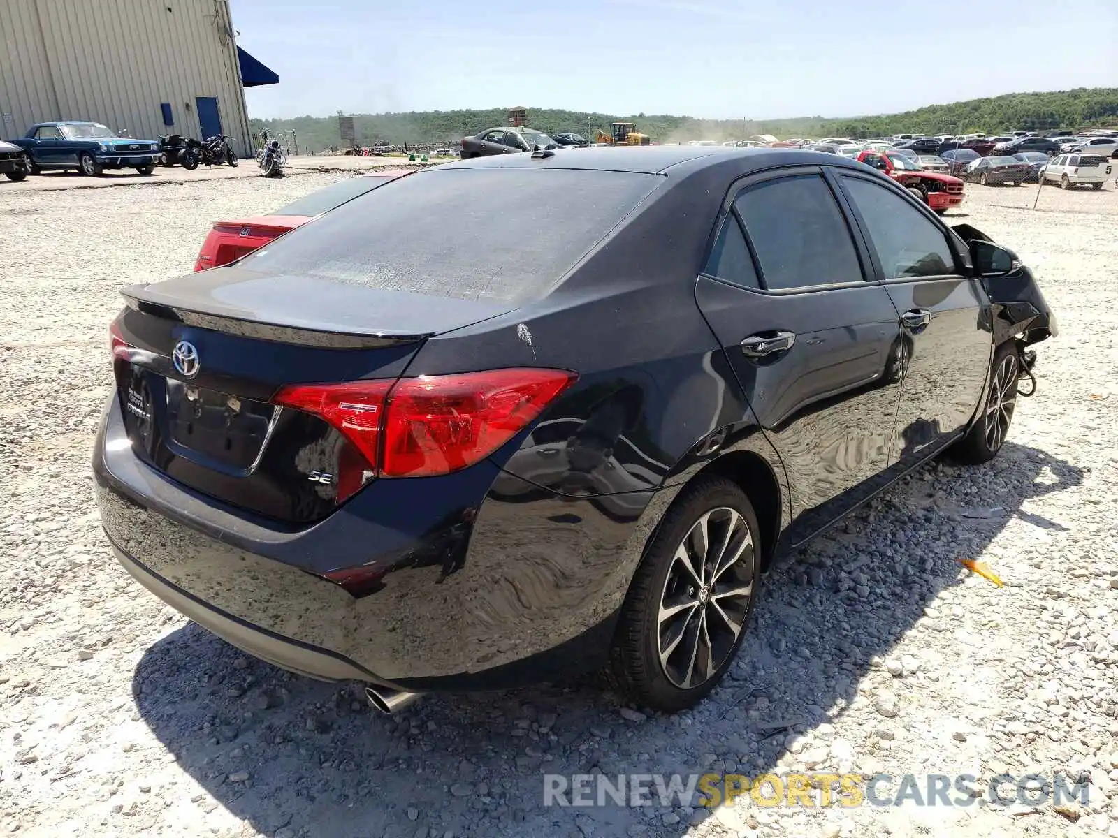 4 Photograph of a damaged car 5YFBURHE9KP869190 TOYOTA COROLLA 2019