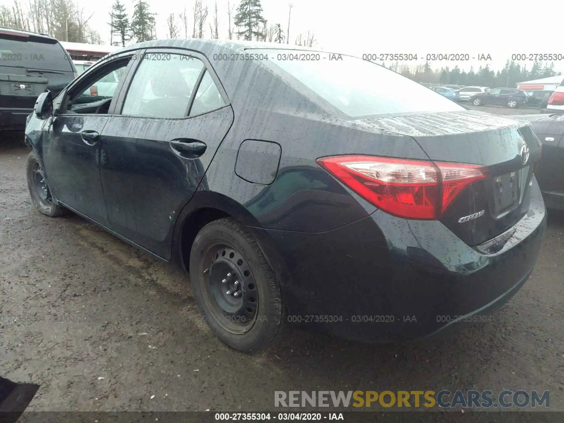 3 Photograph of a damaged car 5YFBURHE9KP869352 TOYOTA COROLLA 2019