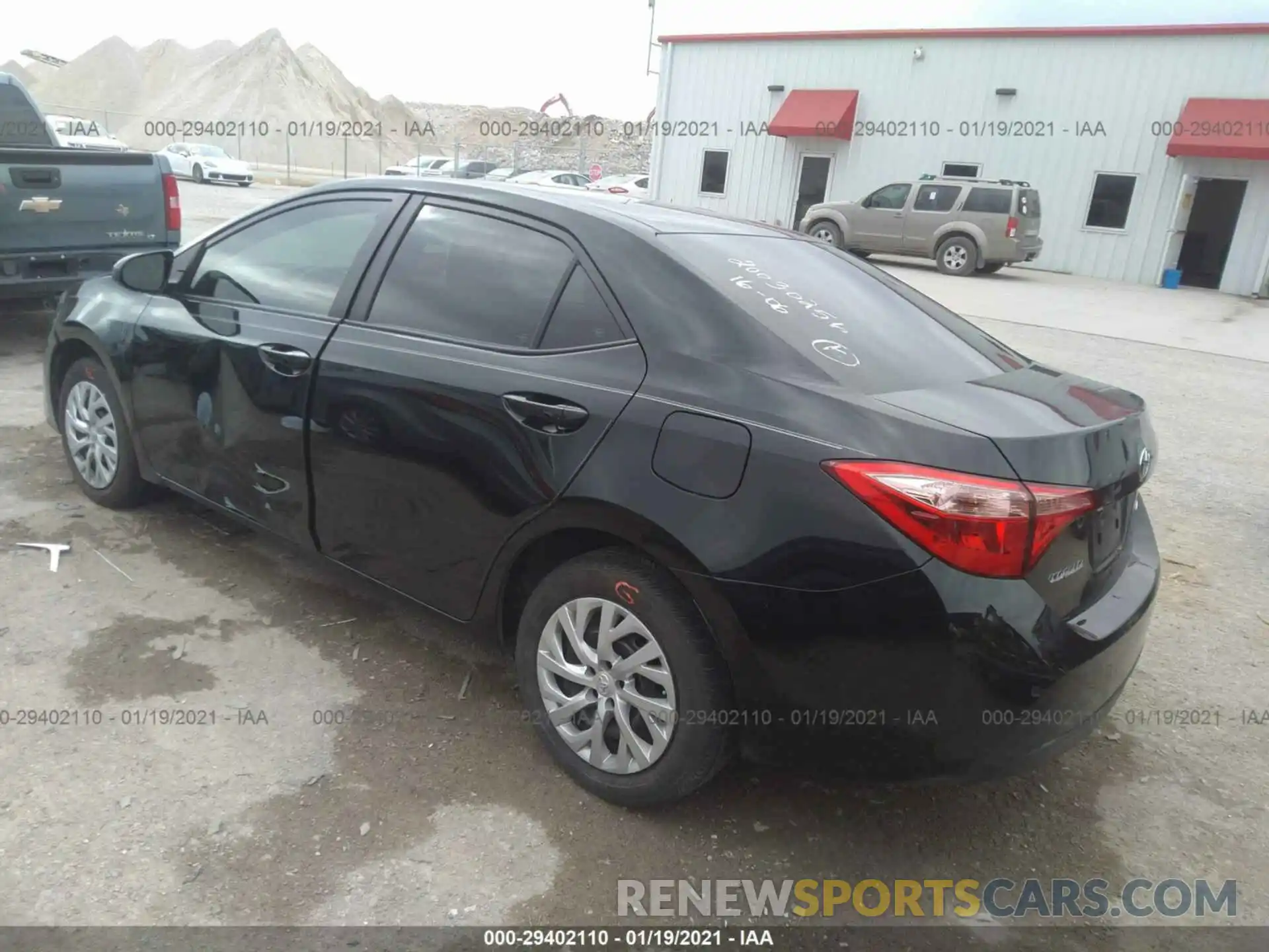 3 Photograph of a damaged car 5YFBURHE9KP869447 TOYOTA COROLLA 2019