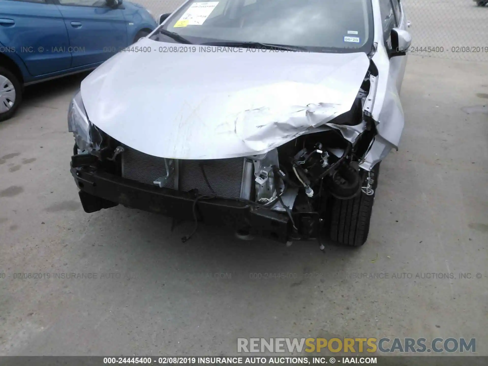 6 Photograph of a damaged car 5YFBURHE9KP870467 TOYOTA COROLLA 2019