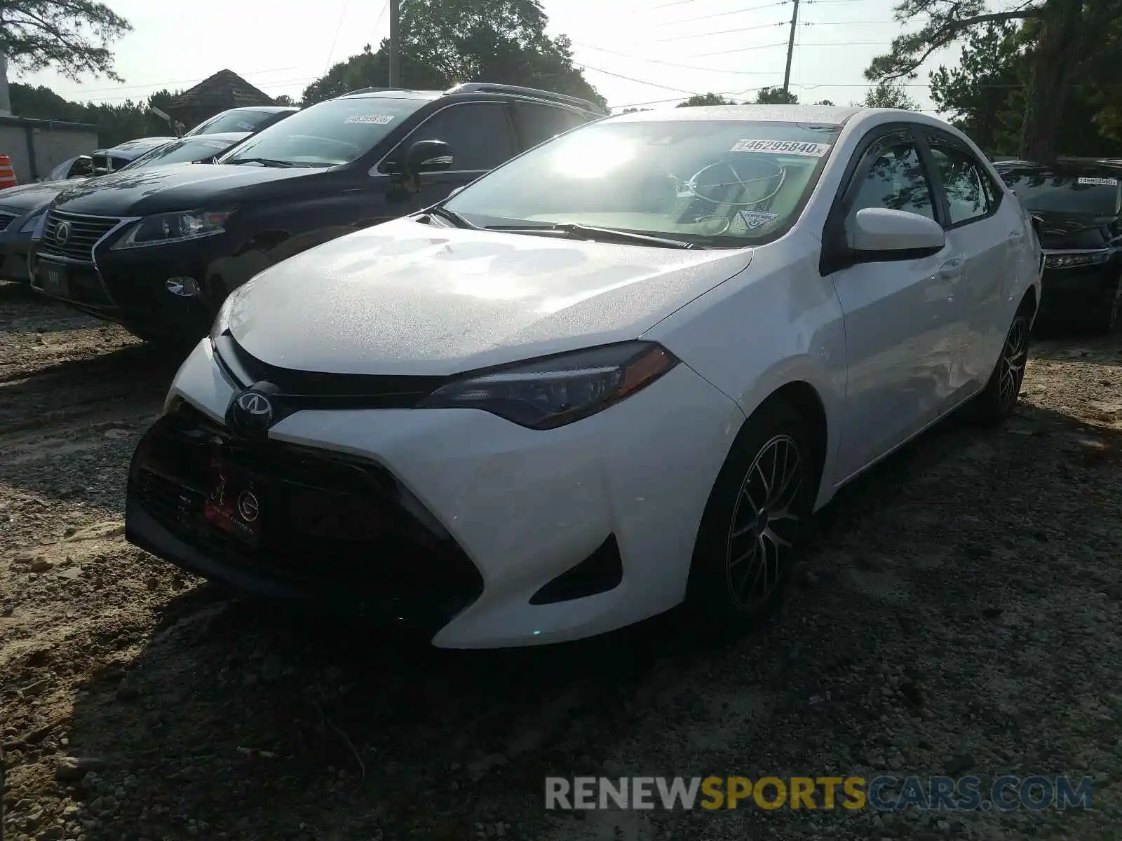 2 Photograph of a damaged car 5YFBURHE9KP870646 TOYOTA COROLLA 2019