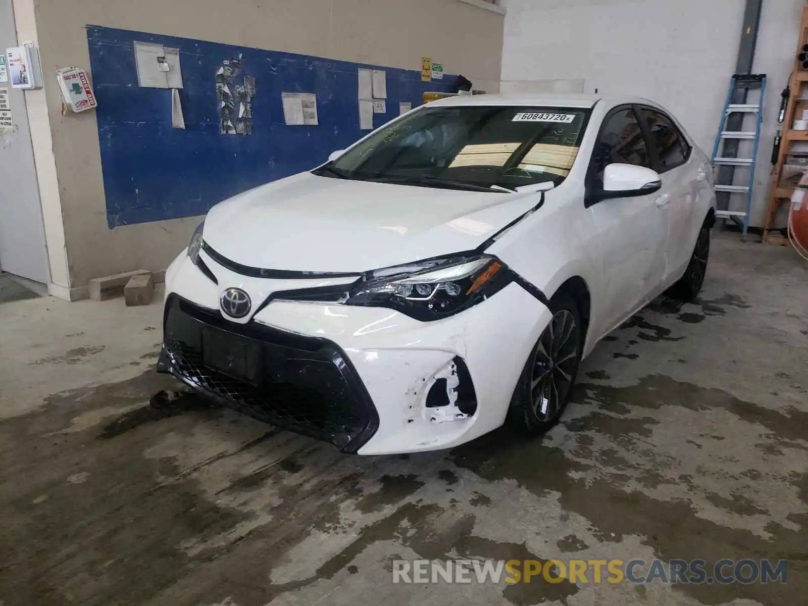 9 Photograph of a damaged car 5YFBURHE9KP870999 TOYOTA COROLLA 2019