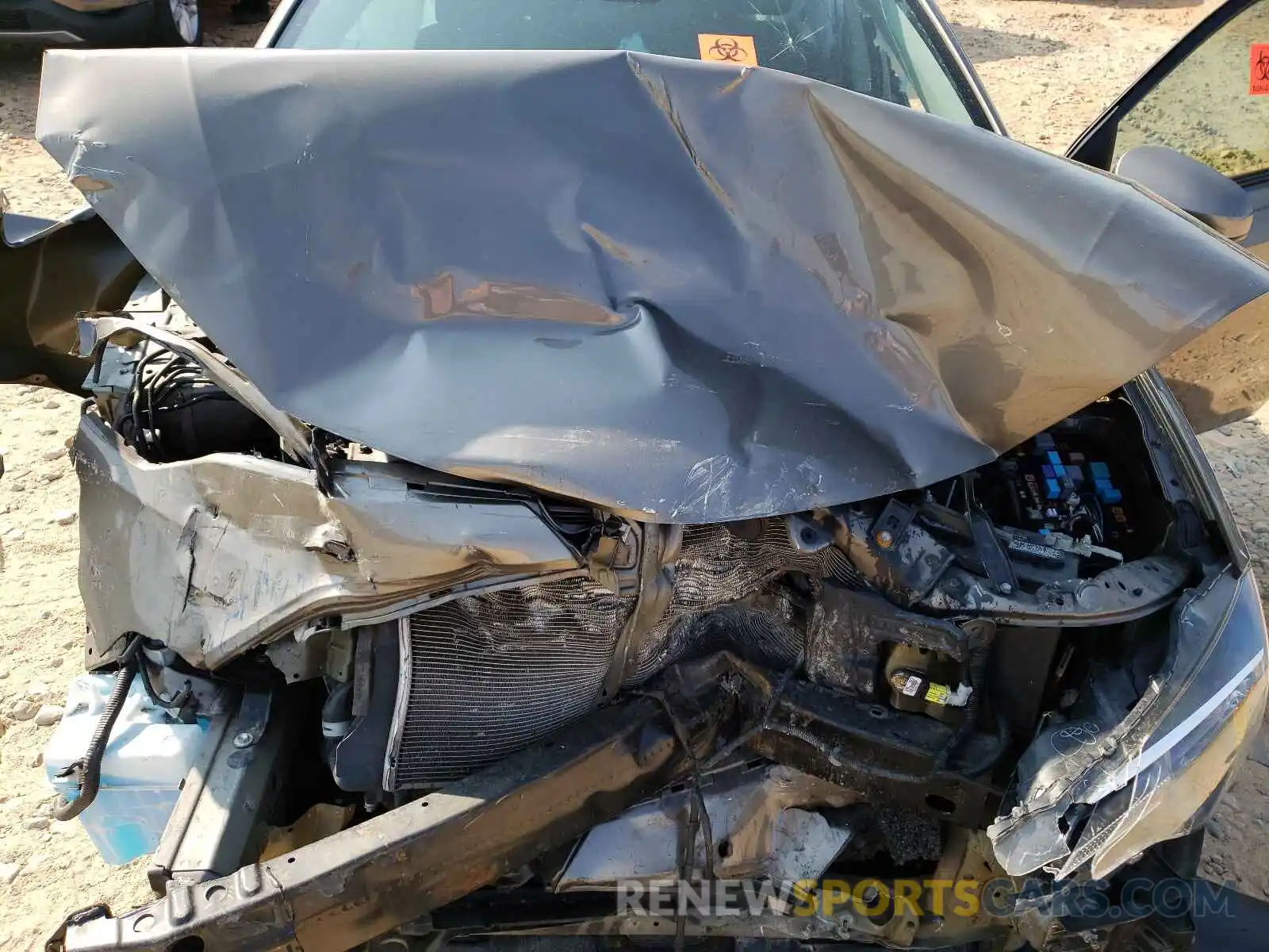 7 Photograph of a damaged car 5YFBURHE9KP871361 TOYOTA COROLLA 2019