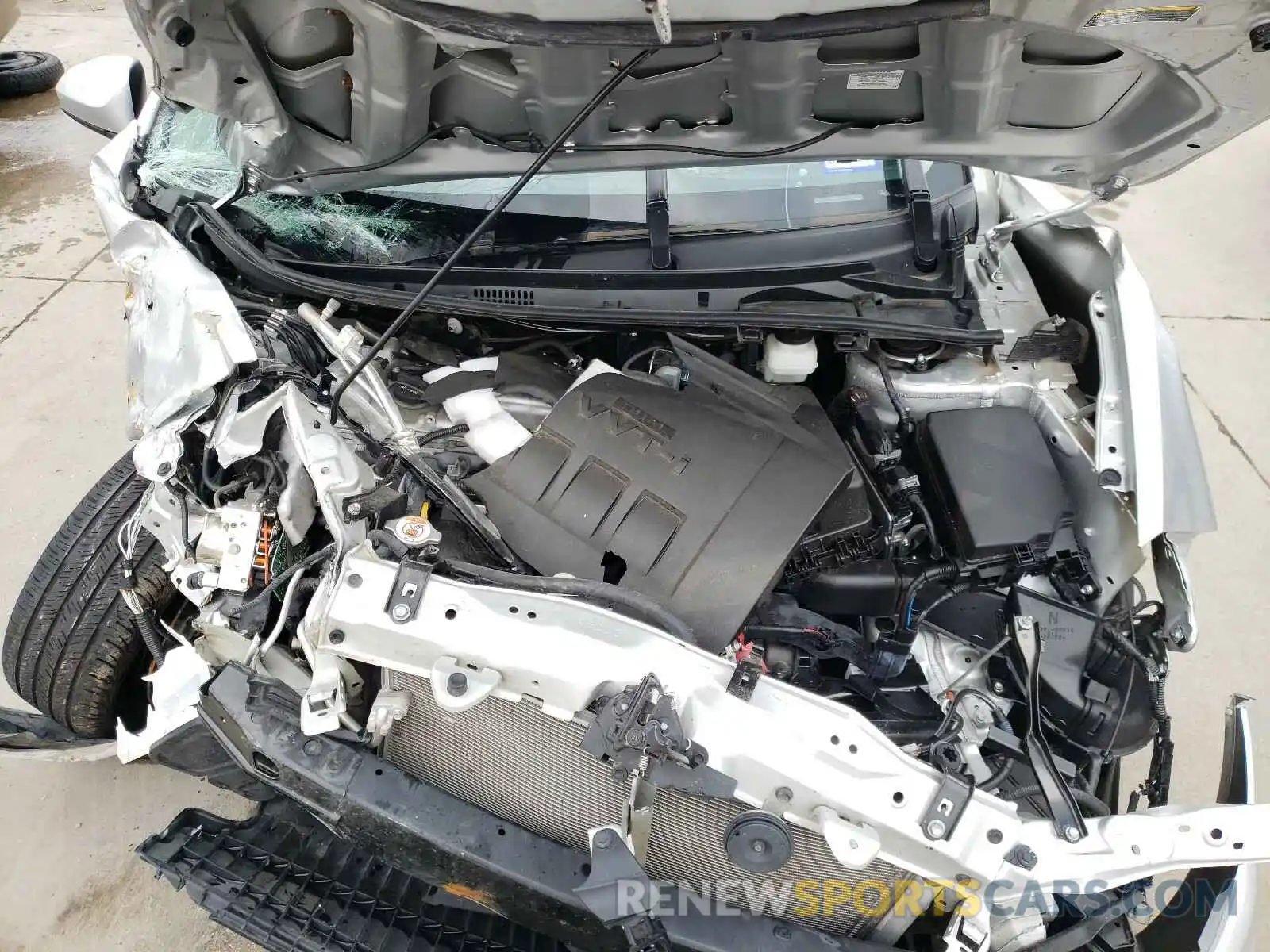 7 Photograph of a damaged car 5YFBURHE9KP871568 TOYOTA COROLLA 2019