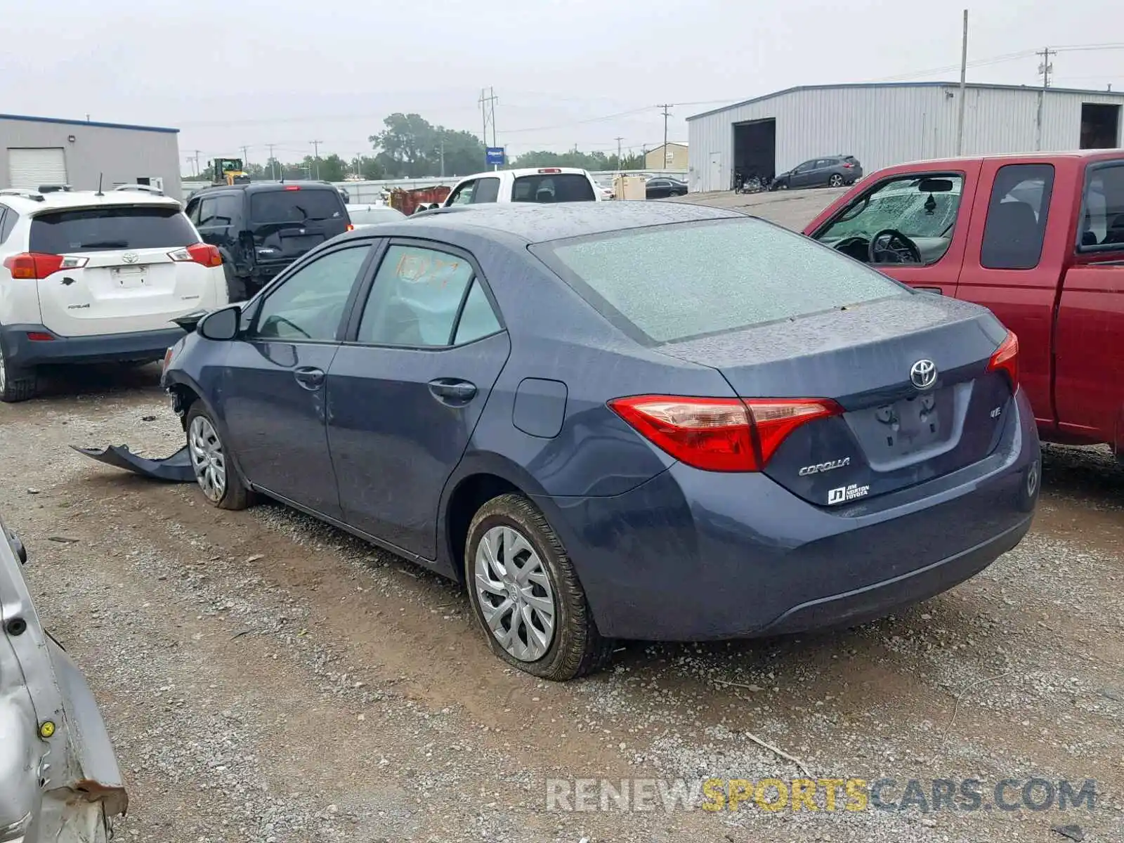 3 Photograph of a damaged car 5YFBURHE9KP871649 TOYOTA COROLLA 2019