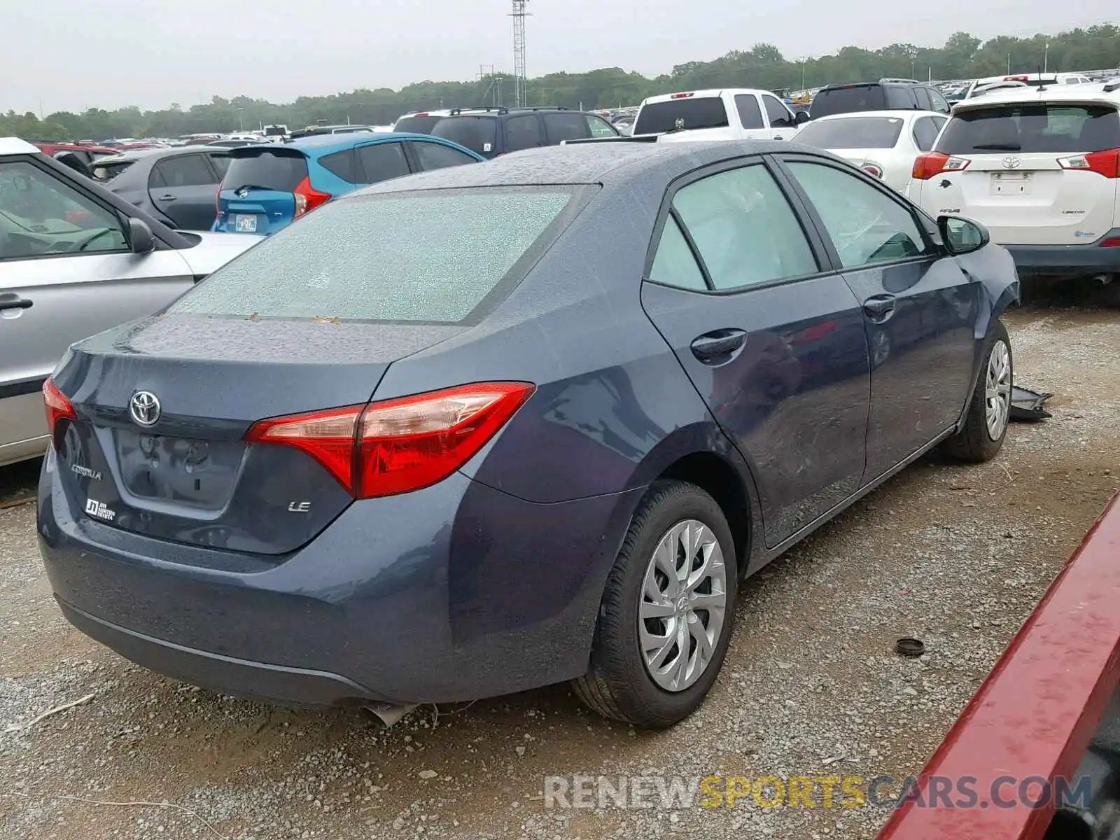 4 Photograph of a damaged car 5YFBURHE9KP871649 TOYOTA COROLLA 2019