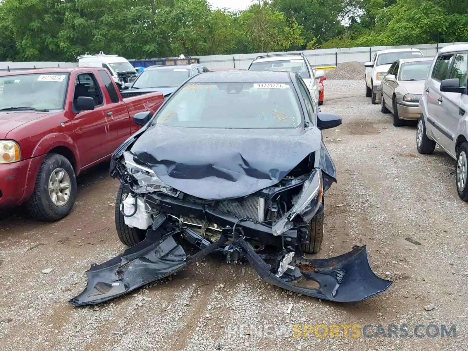 9 Photograph of a damaged car 5YFBURHE9KP871649 TOYOTA COROLLA 2019