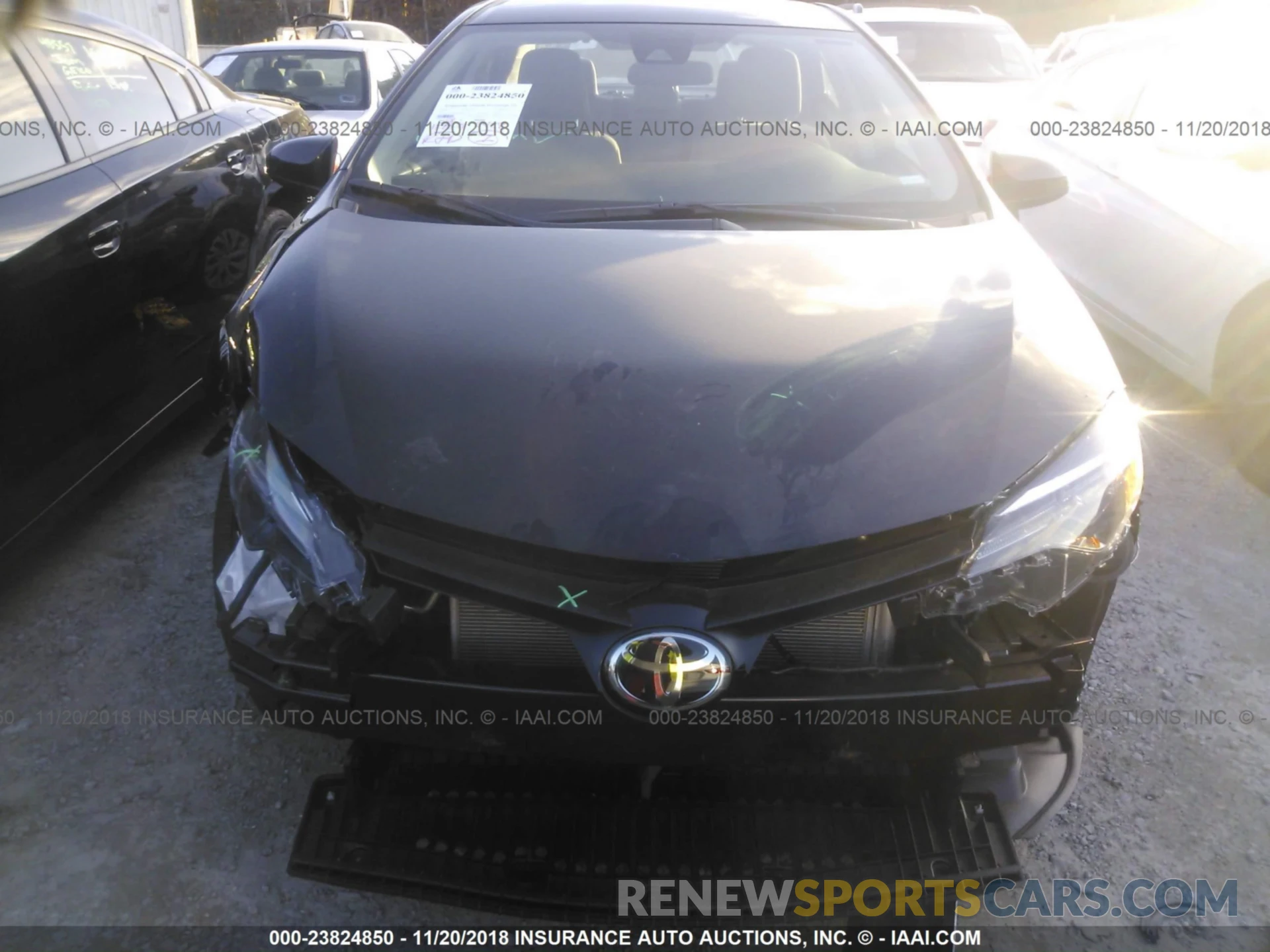 6 Photograph of a damaged car 5YFBURHE9KP871702 Toyota Corolla 2019