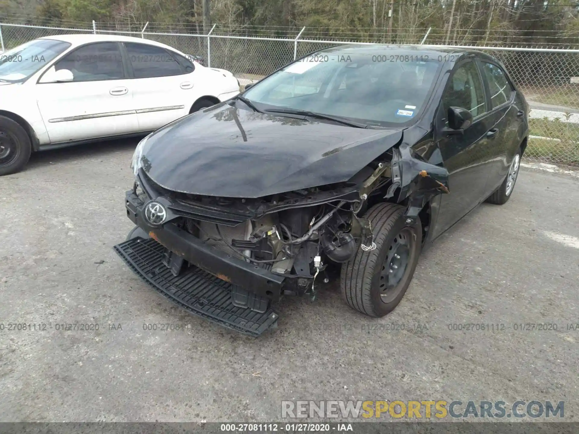 6 Photograph of a damaged car 5YFBURHE9KP871781 TOYOTA COROLLA 2019