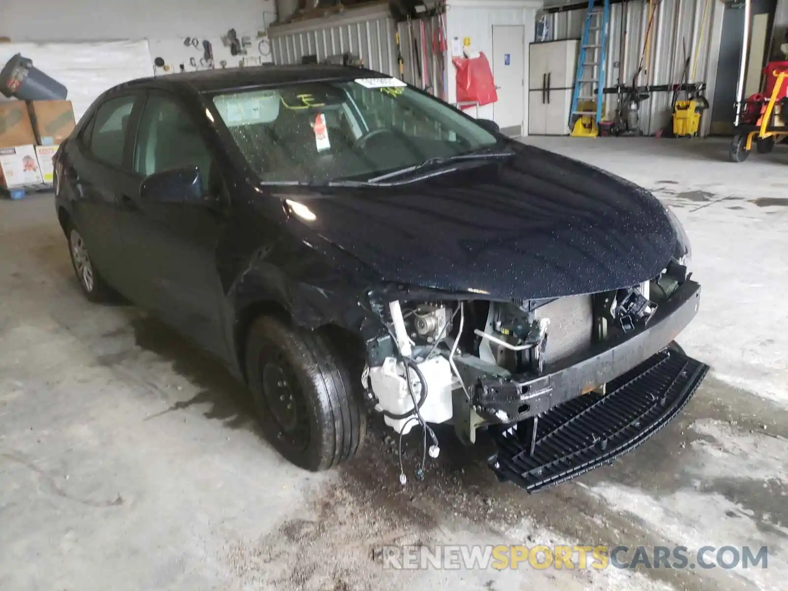 1 Photograph of a damaged car 5YFBURHE9KP871795 TOYOTA COROLLA 2019