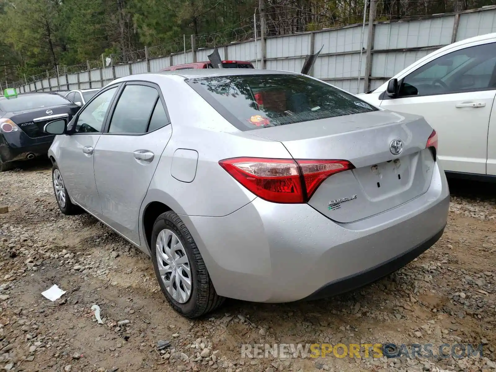 3 Photograph of a damaged car 5YFBURHE9KP872168 TOYOTA COROLLA 2019