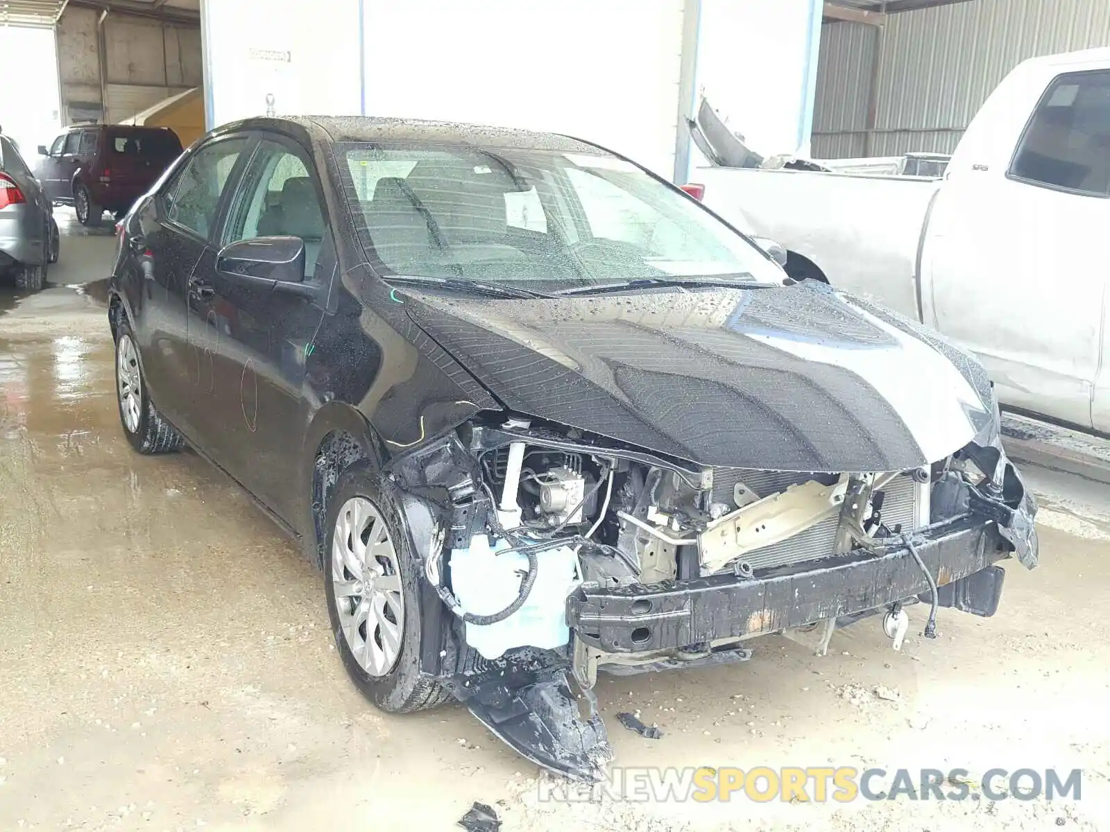 1 Photograph of a damaged car 5YFBURHE9KP872395 TOYOTA COROLLA 2019