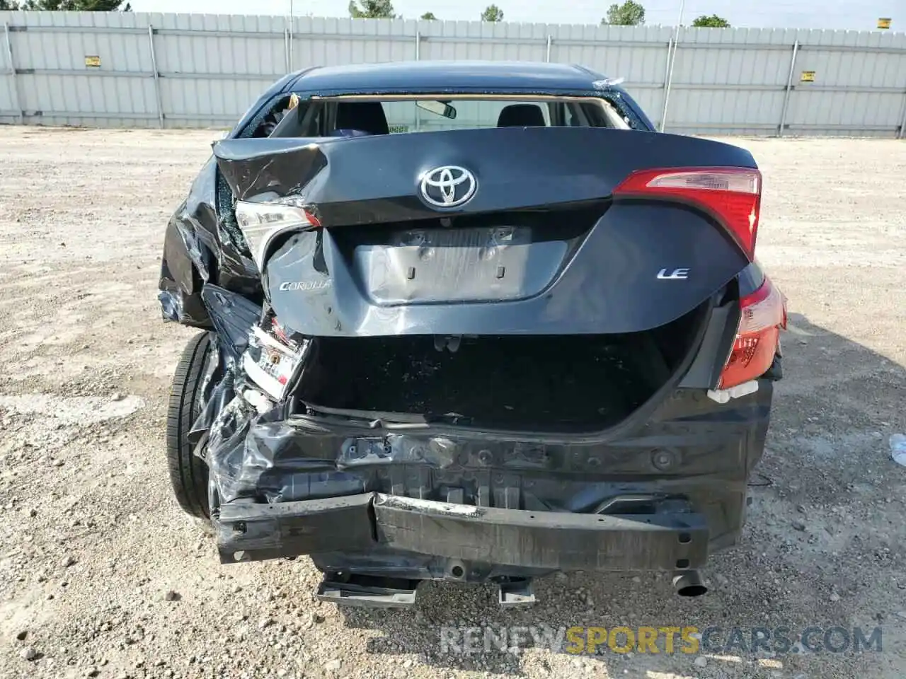 9 Photograph of a damaged car 5YFBURHE9KP872901 TOYOTA COROLLA 2019