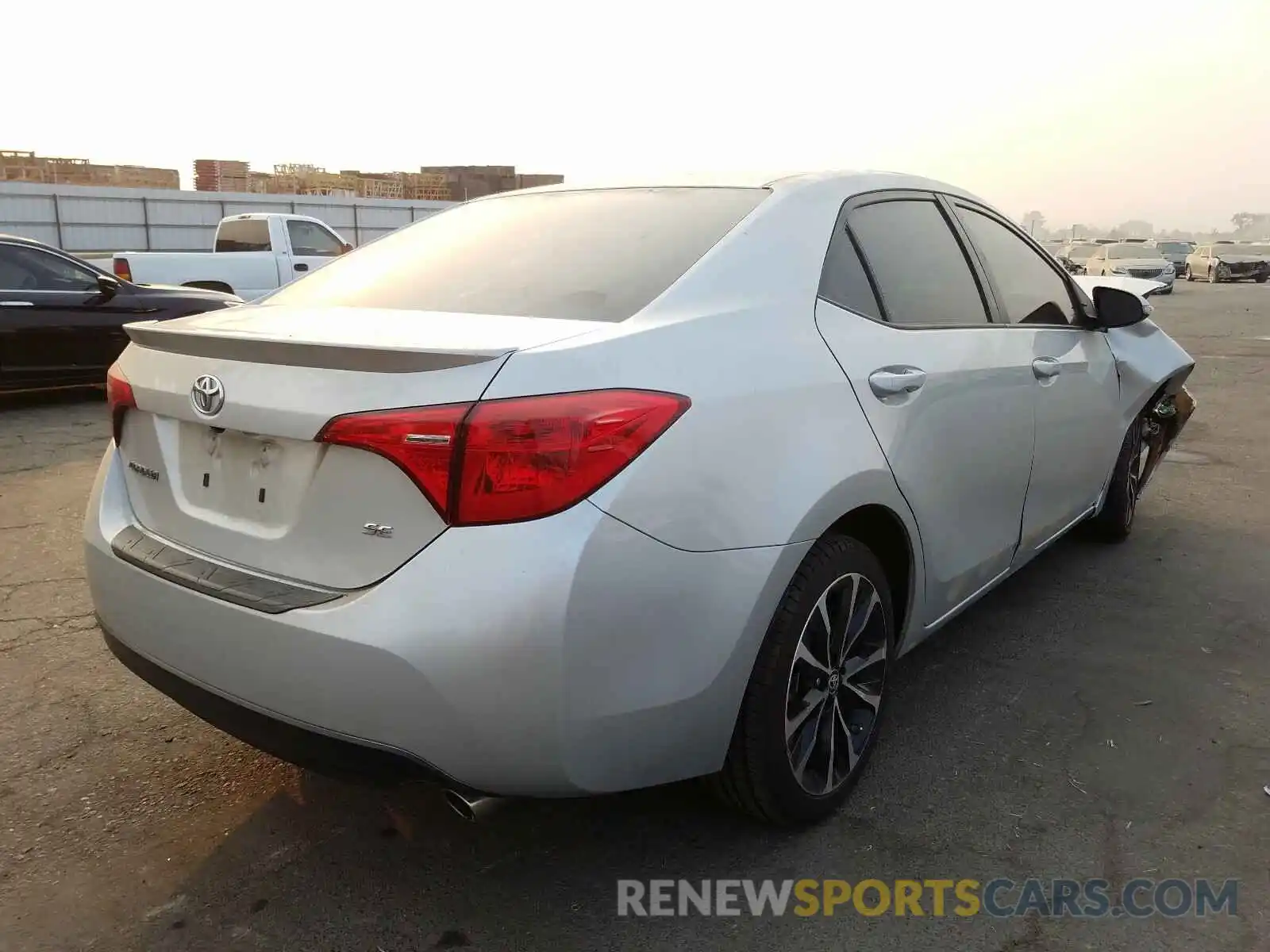 4 Photograph of a damaged car 5YFBURHE9KP873031 TOYOTA COROLLA 2019