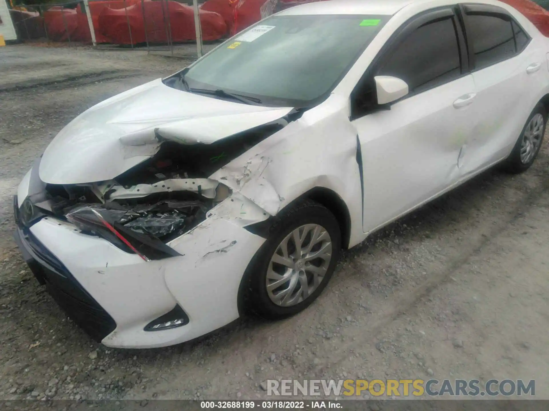 6 Photograph of a damaged car 5YFBURHE9KP873093 TOYOTA COROLLA 2019