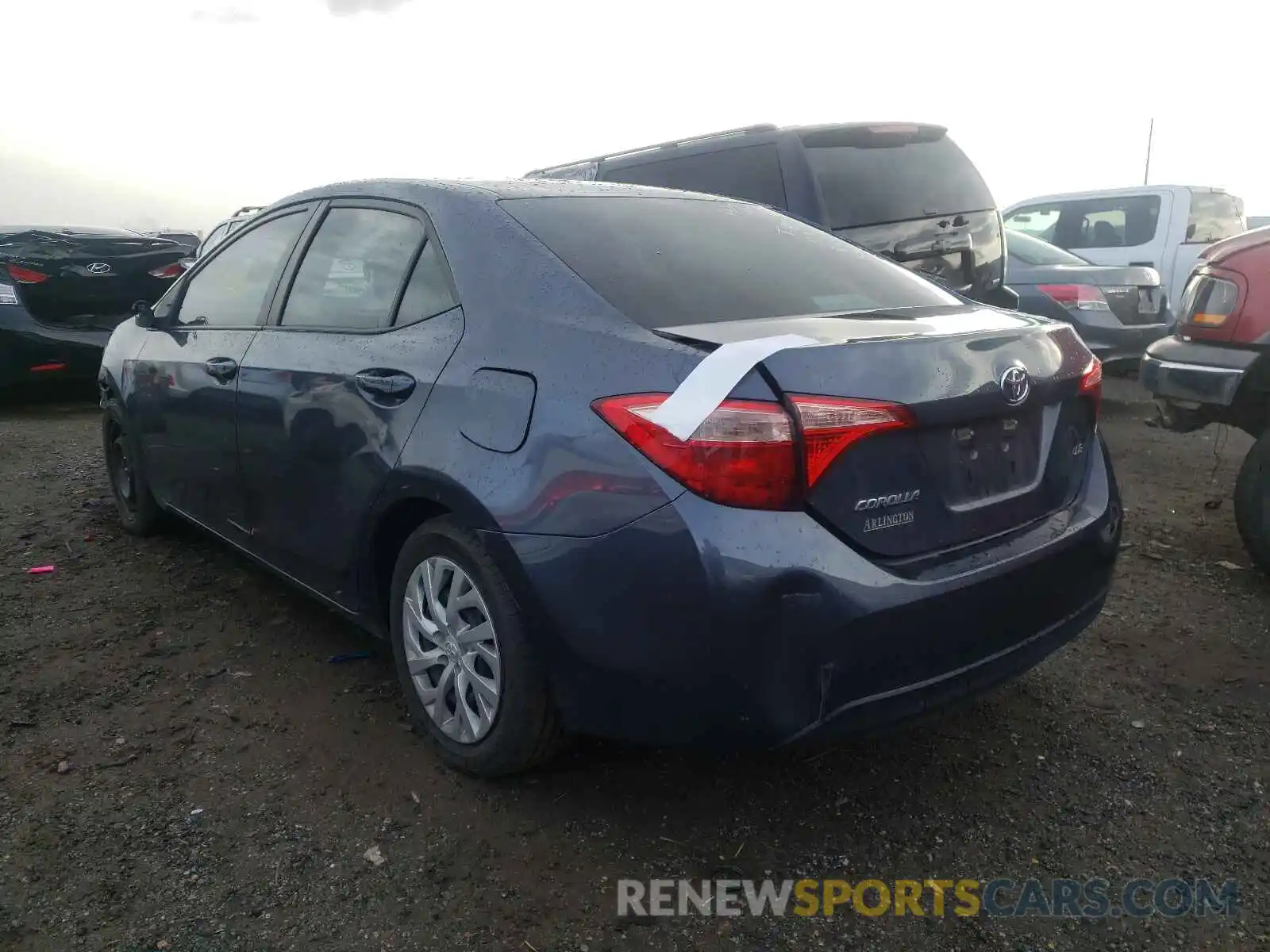 3 Photograph of a damaged car 5YFBURHE9KP873286 TOYOTA COROLLA 2019