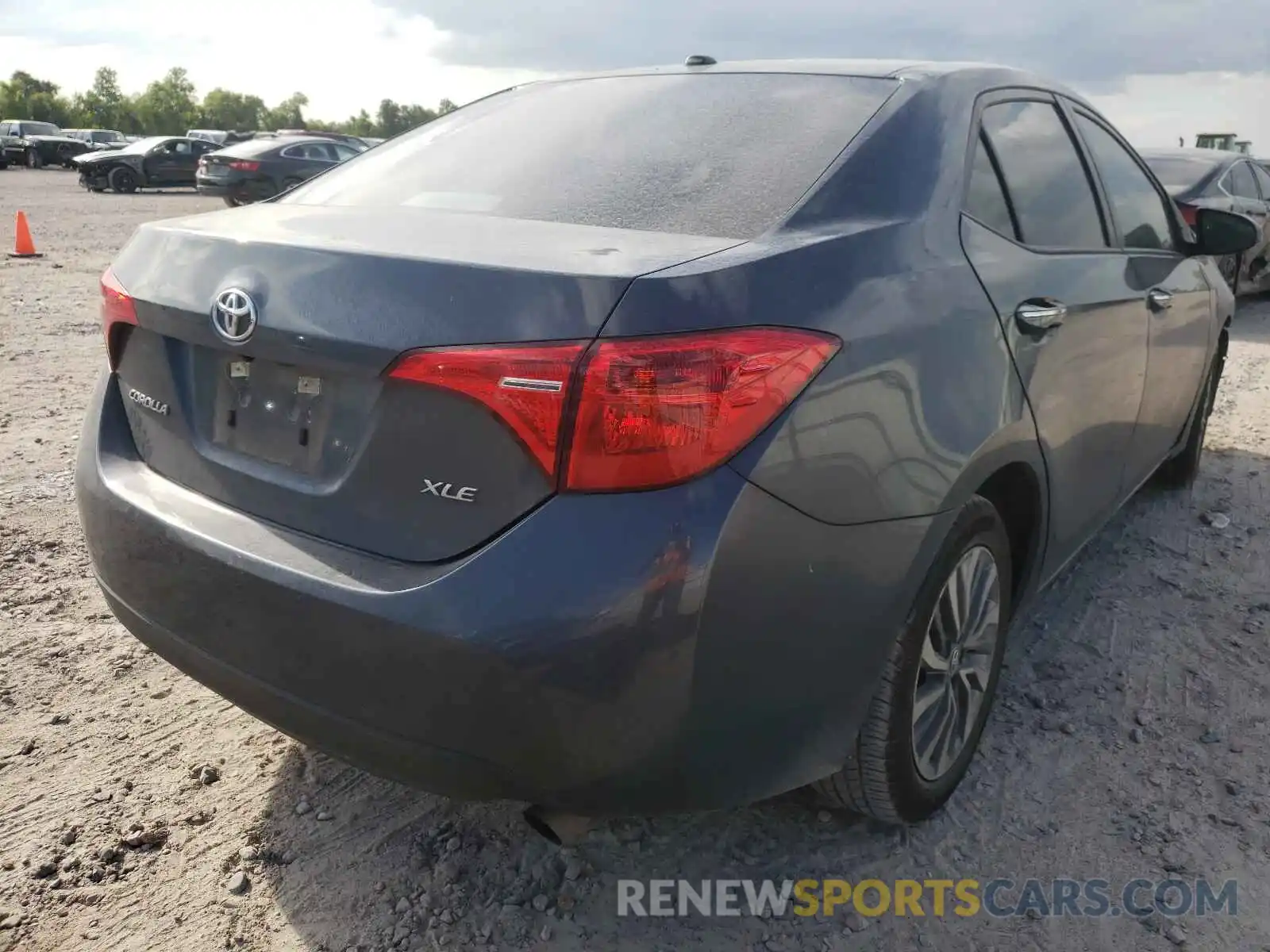 4 Photograph of a damaged car 5YFBURHE9KP873627 TOYOTA COROLLA 2019