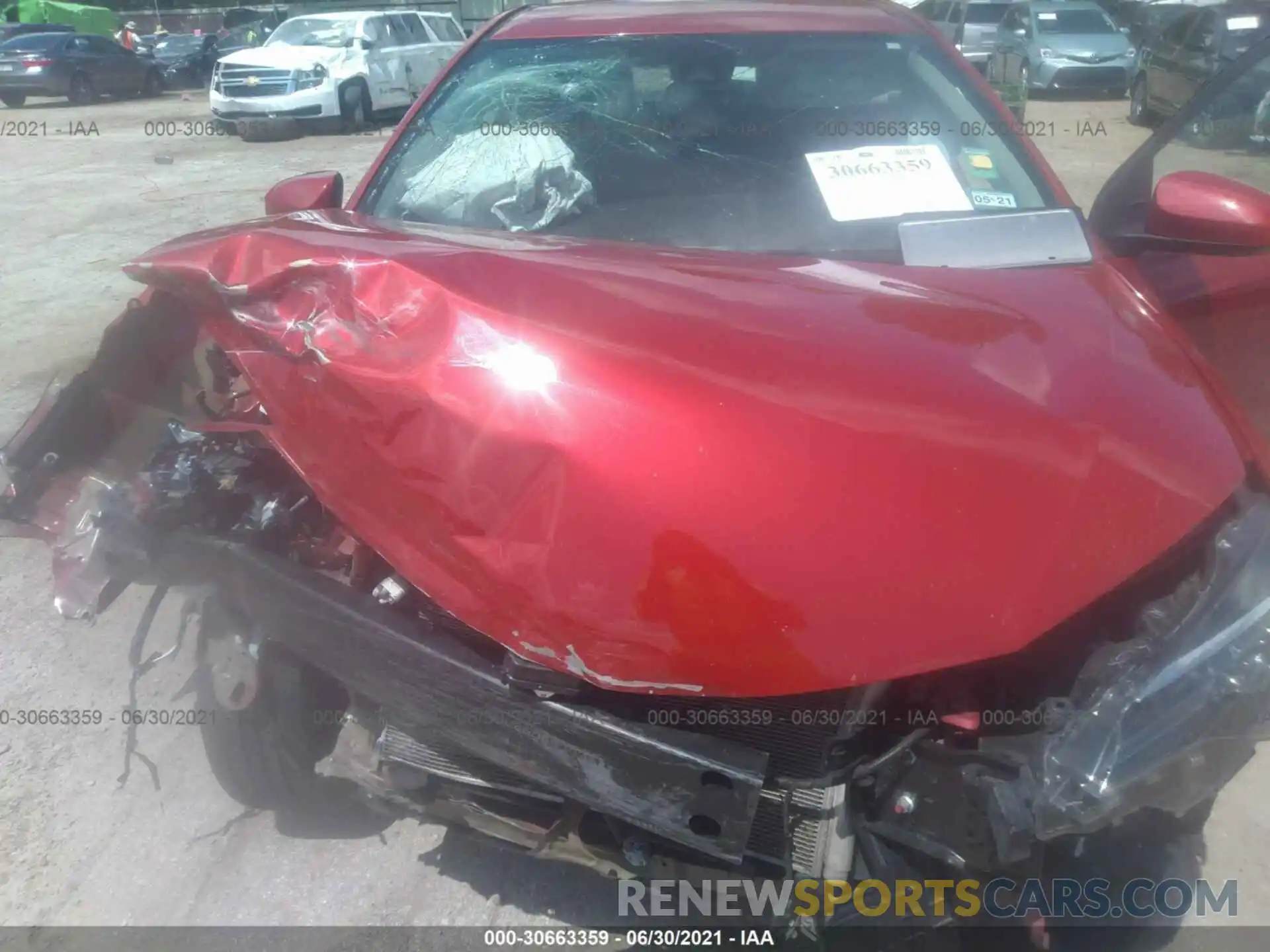 10 Photograph of a damaged car 5YFBURHE9KP875409 TOYOTA COROLLA 2019