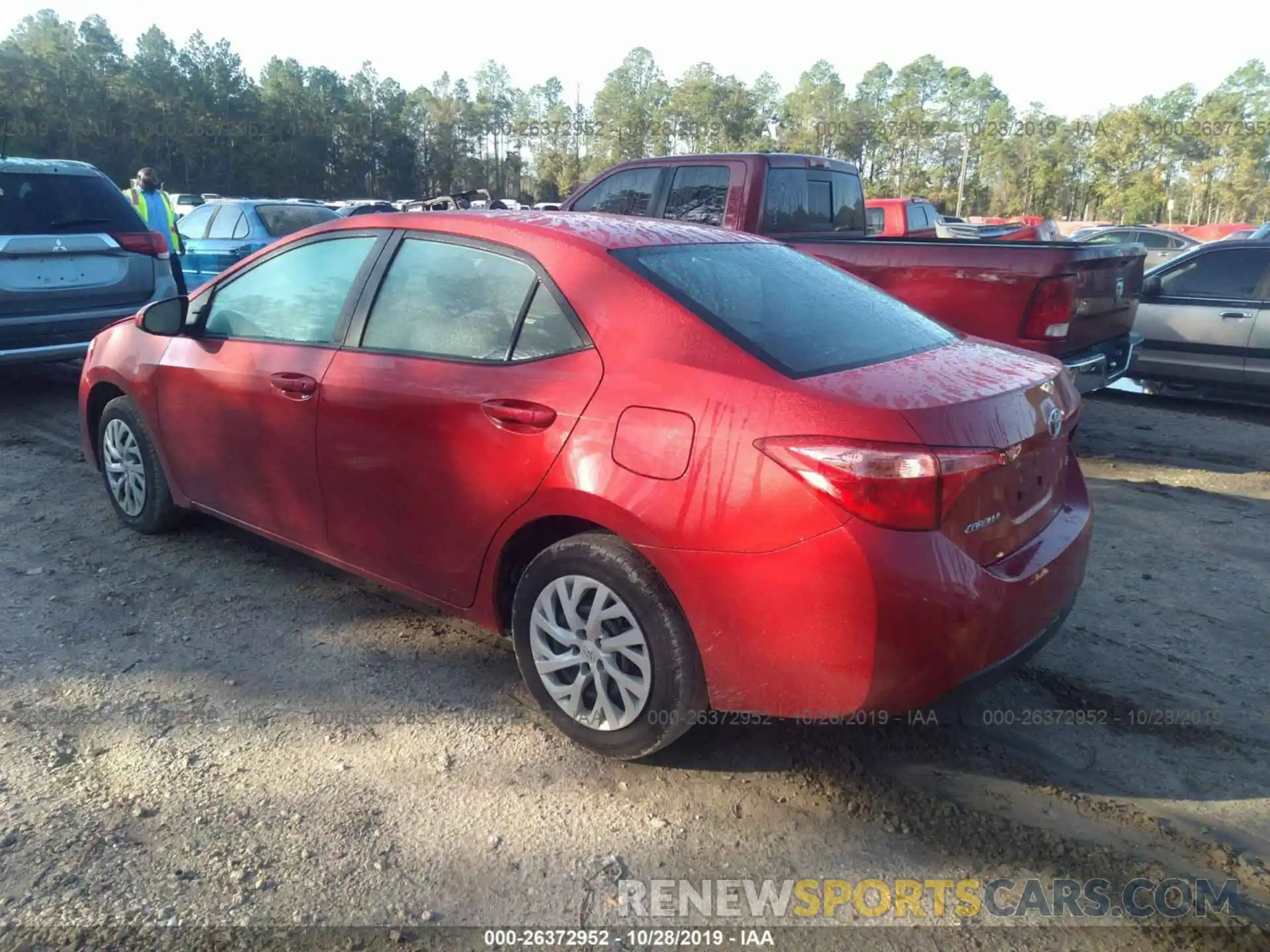 3 Photograph of a damaged car 5YFBURHE9KP875541 TOYOTA COROLLA 2019