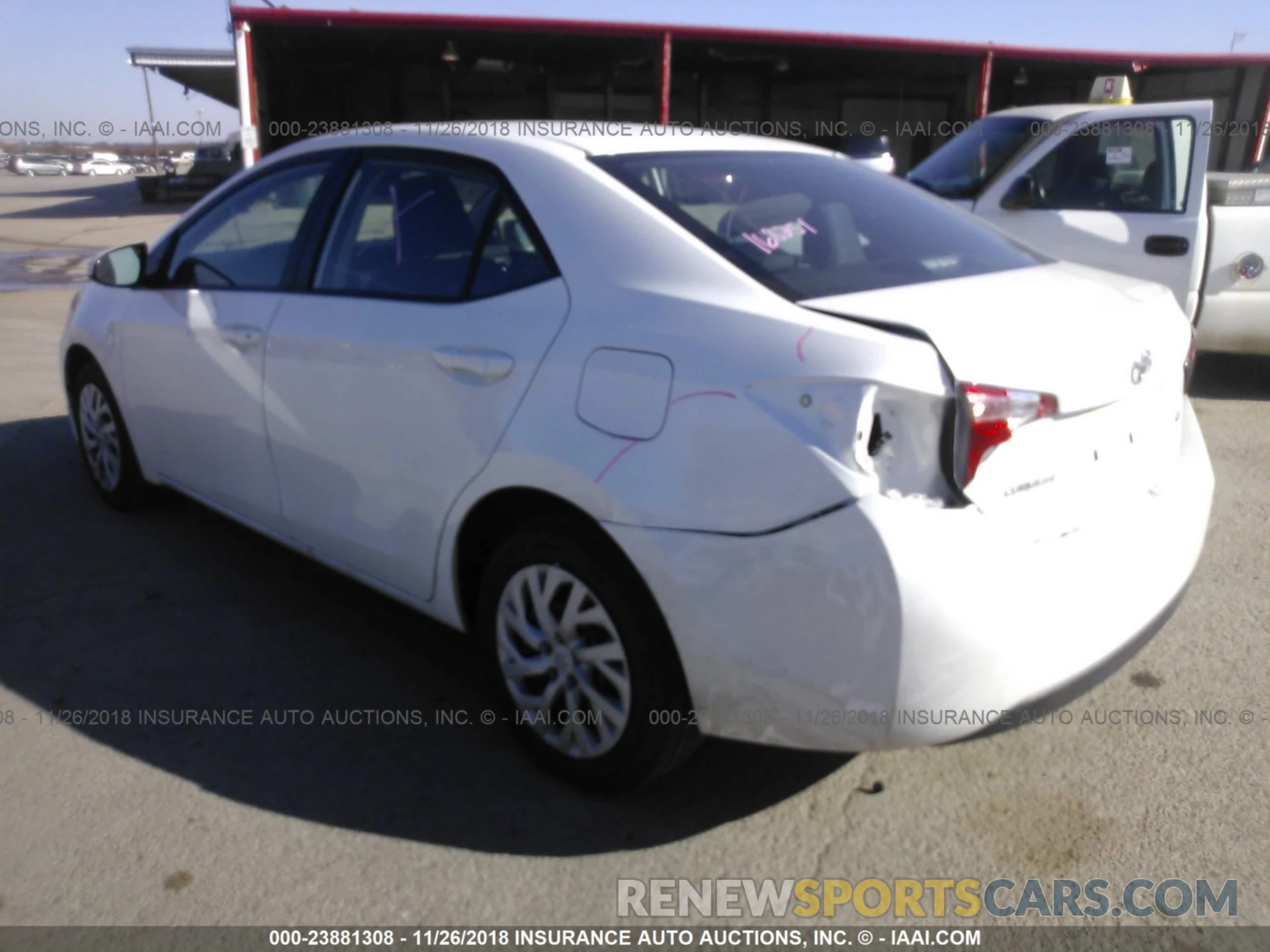 3 Photograph of a damaged car 5YFBURHE9KP875572 Toyota Corolla 2019