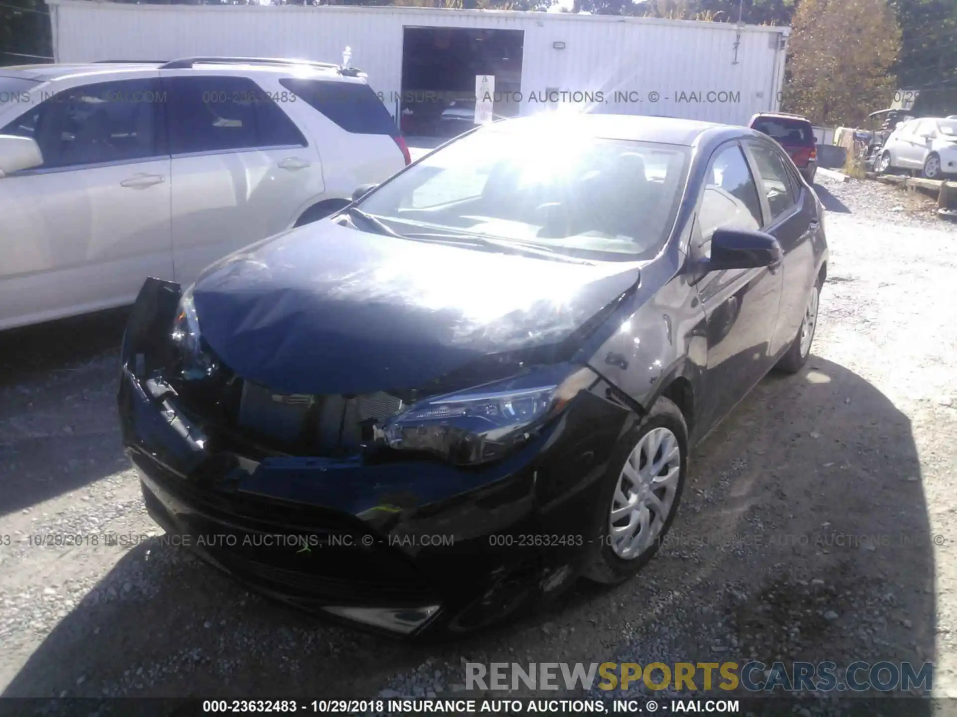 2 Photograph of a damaged car 5YFBURHE9KP875605 Toyota Corolla 2019