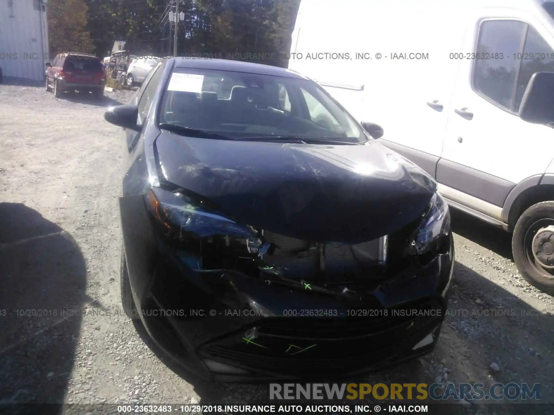 6 Photograph of a damaged car 5YFBURHE9KP875605 Toyota Corolla 2019