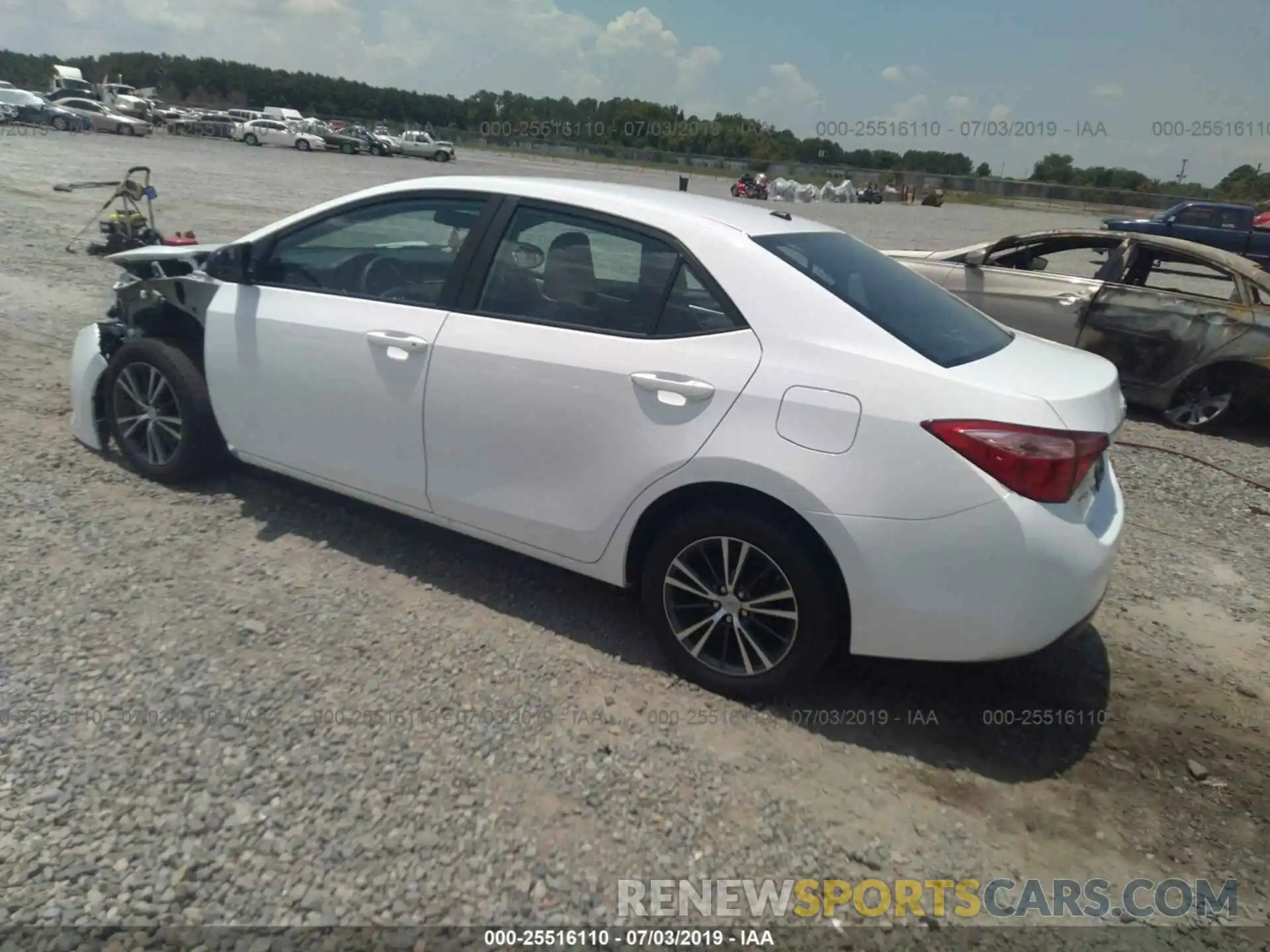 3 Photograph of a damaged car 5YFBURHE9KP875961 TOYOTA COROLLA 2019