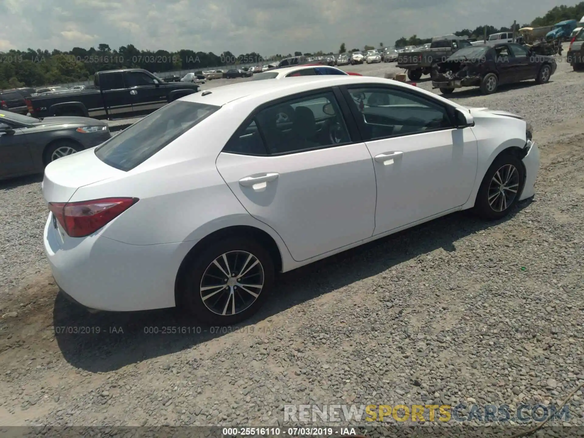 4 Photograph of a damaged car 5YFBURHE9KP875961 TOYOTA COROLLA 2019