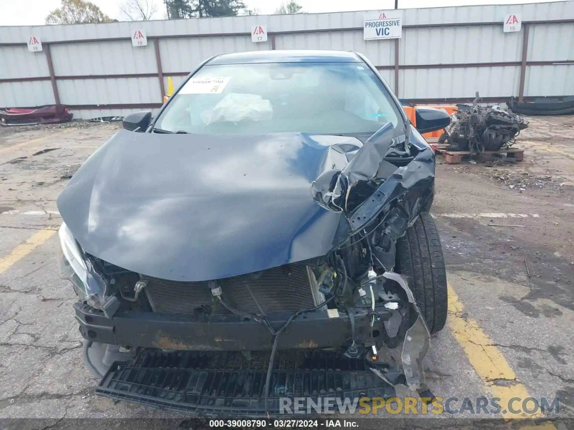 12 Photograph of a damaged car 5YFBURHE9KP876012 TOYOTA COROLLA 2019